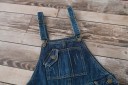 Vaqueros holgados de mujer con pechera 3