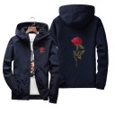 Vår/höstjacka herr med blommor A1835 7