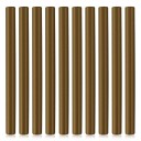 Varetas de cera para selar 10 pcs 10 × 0,7 cm Varetas para pistola de cola quente para selos de cera Cores vivas Impressões nítidas Boa aderência para decorações 35