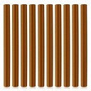 Varetas de cera para selar 10 pcs 10 × 0,7 cm Varetas para pistola de cola quente para selos de cera Cores vivas Impressões nítidas Boa aderência para decorações 34