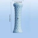 Vârf de masaj pentru picioare Suprafață profilată cu proeminențe Dimensiuni 17 x 6,5 cm Pentru relaxarea arcului și călcâiului 6