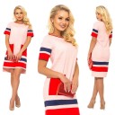 Värikäs mekko taskuilla 2