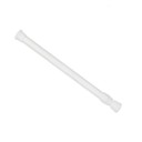Varilla telescópica 30–50 cm Sin perforación Varilla metálica de tensión con resorte Varilla ajustable para cortinas de ducha y telas ligeras 1