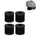 Värinänvaimentimet 3D-tulostimelle 29 x 29 x 26 mm Pakkaus 4 kpl Iskujen ja melun vaimennus Stabiloivat kumijalat 6