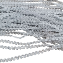 Värisevä koristeellinen nauha 5 mm x 4,6 m Polyesterinen pitsinauha Ric Rac nauha ompeluun, vaatteiden koristeluun, skräppäykseen, DIY koristeisiin 1