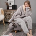 Varm pyjamas för kvinnor P3079 3