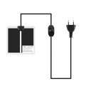 Varmepude til krybdyr 5W, 14 x 15 cm varmpuder til dyr i terrarier med justerbar temperaturregulator 2