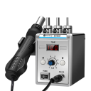 Varmluftpistol 220V 700W varmluftstation med LCD-display svejsemaskine 13,8 x 15 cm 2