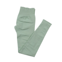 Varrás nélküli női alacsony derekú jóga leggings, rugalmas sportnadrág edzőterembe, feszes, rugalmas fitnesz leggings 22