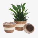 Vase en paille 3 pcs 5