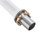 Vaskebatteri 30,5 x 15 cm Badeværsbatteri til varmt og koldt vand Elegant moderne batteri med greb til hjemmet 4