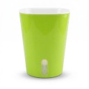 Vaso autoirrigante 15 cm com janela de nível de água e fio de algodão Plástico PP Para plantas de interior e ervas 1