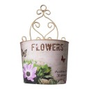 Vaso de flores decorativo suspenso 8