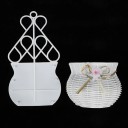 Vaso de flores decorativo suspenso 5