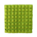 Vaso de flores suspenso para ervas 100 x 100 cm 64 bolsos Vaso vertical de tecido Organizador de jardim para parede Cultivo de vegetais e flores 4