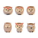 Vaso decorativo a forma di gufo 1