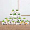 Vaso di ceramica a forma di animale C923 1