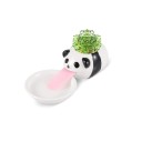 Vaso di ceramica con piattino 8