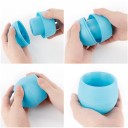 Vaso di plastica con riserva d'acqua 4