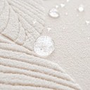 Vattentålig och elastisk sofföverdrag 85-130 cm jacquardtyg med bladmönster mjuk för sittkuddar på soffa och fåtölj 19