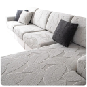 Vattentät soffryggsöverdrag elastiskt och mjukt jacquardtyg 80-100 x 50-65 cm skydd för soffor i vardagsrummet 3