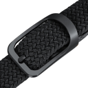 Vävt bälte 110 x 3,2 cm Elastiskt byxbälte för män med spänne i solid legering Snygg accessoar för vardagsbruk Praktiskt och bekvämt 2