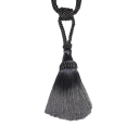 Vázací páska na záclony dekorativní úvaz se střapcem 51 cm polyester textilní šňůra pro stažení závěsů a záclon 4