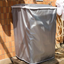 Vedenpitävä, pölytiivis kuivausrummun suojus 58 x 60 x 90 cm Suojaava suojus kodinkoneille UV-suojalla varustettu kotitaloussuojus Kestävä materiaali 6