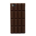 Védő szilikon tok iPhone-hoz - csokoládé 1