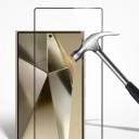 Védőüveg Samsung Galaxy A36-hoz Karcálló 3 db-os készlet 0,26 mm vastagságú Edzett üveg 9H Fekete keret Képernyővédelem 3
