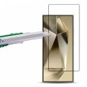 Védőüveg Samsung Galaxy A36-hoz Karcálló 3 db-os készlet 0,26 mm vastagságú Edzett üveg 9H Fekete keret Képernyővédelem 5