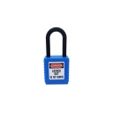 Veiligheid hangslot 45 × 39 mm met beugel 38 mm ABS kunststof mechanisch slot voor het vergrendelen van apparaten en kasten 4
