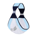 Veiligheidsdrager voor baby&#39;s en peuters aan de zijkant over de schouder Ergonomisch harnas voor het dragen van kinderen Katoen en polyester Comfortabel dragen van het kind 6