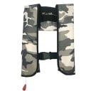 Veiligheidsopblaasbare vest 150 N Volwassenen tot 150 kg Handmatige activering CO₂ patroon 33 g Camouflage uitvoering Voor vissen, watersport 1