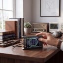 Vektorový síťový analyzátor Nano VNA-H4 V4.3 10 kHz–1,5 GHz, 4" dotykový displej, baterie 1950 mAh, černý, anténní analyzátor a tuner 3