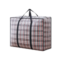 Veľká cestovná taška s vodotesnou úpravou 70×50×23 cm tkaná látka so zipsom a pevným uchom na prepravu vecí aj uskladnenie 3