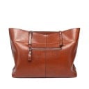 Veľká dámska kabelka shopper z umelej kože Dve dlhé uši na rameno Predné vrecko Vnútorné vrecko na zips Rozmer 37 x 30 x 13 cm 5