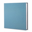 Veľké samolepiace fotoalbum na scrapbooking 33,5 x 32,5 cm Ľanový obal Listy s ochrannou fóliou Na fotky rôznych veľkostí 5