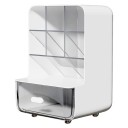 Velkokapacitní šikmý držák na psací a kancelářské potřeby 14,5 × 13,5 × 21,5 cm PP organizér na pera, tužky a drobné kancelářské doplňky 1