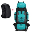 Velkokapacitní turistický batoh 90 l s pláštěnkou Přední šňůrování 87 x 35 x 22 cm Boční kapsy a bederní pás Na trekking a expedice 4