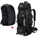 Velkokapacitní turistický batoh 90 l s pláštěnkou Upínací popruhy 85 x 35 x 20 cm Boční kapsa a bederní pás Na trekking a expedice 2