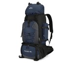 Velkokapacitní turistický batoh 90 l s předním šňůrováním 87 x 35 x 22 cm Boční kapsy a bederní pás Na trekking expedice a kempink 2