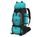 Velkokapacitní turistický batoh 90 l s předním šňůrováním 87 x 35 x 22 cm Boční kapsy a bederní pás Na trekking expedice a kempink 4