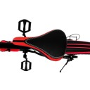 Vélo de montagne pour enfants 7 vitesses 85×135 cm acier carbone et alliage d'aluminium selle réglable 63–76 cm pour conduite tout terrain 6