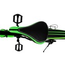 Vélo de montagne pour enfants 7 vitesses 85×135 cm acier carbone et alliage d'aluminium selle réglable 63–76 cm pour conduite tout terrain 7