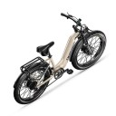 Vélo électrique pour adultes avec écran 3,5" 2000W Deux moteurs 48V 17,5Ah 840Wh 2 sièges 7 vitesses Freins hydrauliques Lumière 50 km/h Pente 40° 3