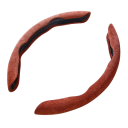 Velour Steering Wheel Cover Non-Slip Universal Steering Wheel Cover O Shape and D Shape Car Interior Decoration Elegant Design 4