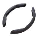 Velour Steering Wheel Cover Non-Slip Universal Steering Wheel Cover O Shape and D Shape Car Interior Decoration Elegant Design 3