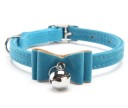Velvet Cat Collar with Bow and Bell 5