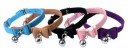 Velvet Cat Collar with Bow and Bell 10